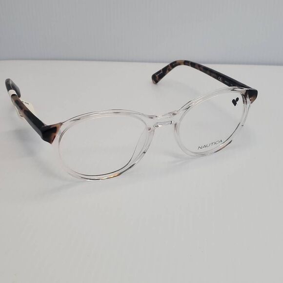 New Nautica Women’s Eyeglasses – NA2050WN 971 Crystal – Size 51-14-140 - Picture 1 of 7